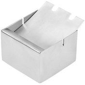 Resim Çelik Kare Hareketli Hazneli Lux Kül Tablası Küllük Cin849 