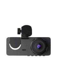 Resim Full Hd Çözünürlüklü Üç Kameralı Araç İçi Kamera Park Ve Sürüş 