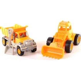 Resim Uçar Kid 170 Oyuncak Kamyon Kepçe Kürekli 2 Li 9X26 cm 