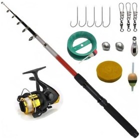 Resim 180mt 40-80gr Ak200 Makina Tam Takım Çocuk Olta Takımı Seti 