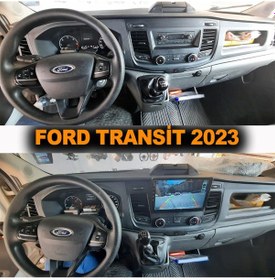 Resim Ford Transit Custom 2020-2022 10 inç 10-256 GB PRO Android Carplay Multimedya 
