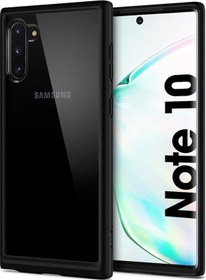 Resim Spigen Galaxy Note 10 İle Uyumlu Kılıf Ultra Hybrid Matte Black 