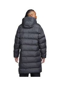 Resim Nike Stormfit Windrunner Primaloft Synthetic Fit Parka Rahat Kalıp Sabit Kapüşonlu Erkek Parka Siyah 