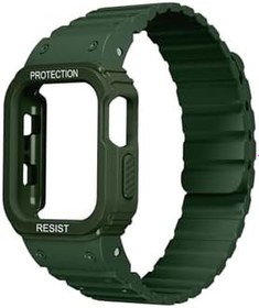 Resim CONSTRAIN - Apple ile uyumlu Watch 10/11 Serisi 46mm Kordon Armour Defens Kasa Koruyuculu Silikon Band 142 