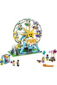 Resim LEGO Creator 3’ü 1 Arada Dönme Dolap 31119 - Çarpışan Arabalı, Gondollu Oyuncak Yapım Seti (1002 Parça) 