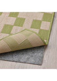 Resim Yolluk, Yeşil-kırık Beyaz, 45x120 Cm Beyaz 