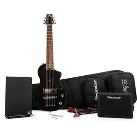 Resim Blackstar Carry On Deluxe Gitar Seti (Jet Black) 