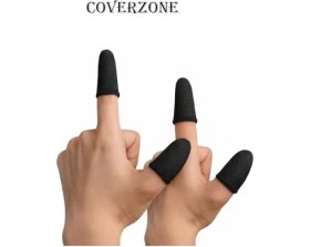 Resim Esmo Home Mobil Oyun Parmak Kılıfı, Yüksek Hassasiyetli Dokunmatik Parmak Kolu, Terletmeyen Kaydırmaz Gamer Finger Sleeve, Fps Pubg Oyun Aksesuarı, Telefon Tablet Uyumlu - KP01 (Iki Çift - Siyah) 