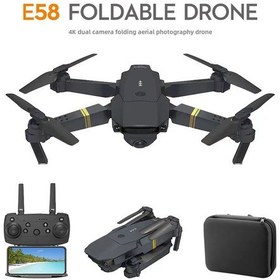 Resim Teltree 4k Tek Kamera Fhd İzleme, 120m Yükseklik, Hafif Tasarım, Uçuş Sabitliği, Gençler İçin Uçak Drone Siyah-yesil, Altın Kenar, 1 Batarya 