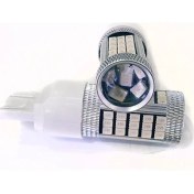 Resim Femex T20 7440 / 7443 Led Ampul Tek / Çift Duy Kırmızı 2835 Chip Mercekli 66 smd 