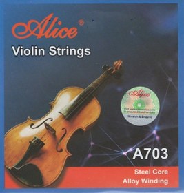 Resim Alice A703-1 Keman Tek Mi Teli 