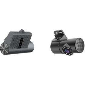 Resim Techsmart Dahili 1 + Harici 1 Kameralı Wıfı + H265 Mobıl Araç Kamera Tch-bk6mz-2ch 