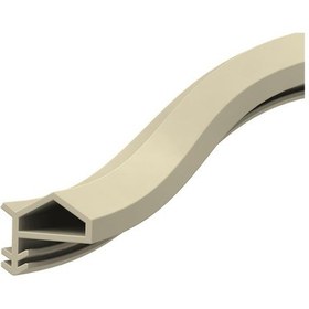 Resim Contacall Ahşap Kapı Fitili Ahşap Kapı Contası Siyah 25 Metre Yandan Trınaklı 