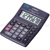 Resim Casio MW-5V-BK 8 Hane Siyah Masa Üstü Hesap Makinesi 