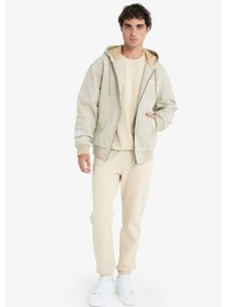 Resim Defacto %100 Pamuk Oversize Mont C6338AX24AU Bej 