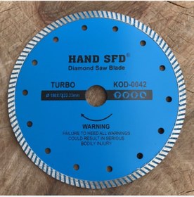 Resim SFD 180MM MERMER KESİCİ GRANİT KESİCİ SERT KESİCİ ELMAS TESTERE 