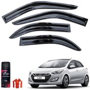 Resim Hyundai I30 Mügen Cam Rüzgarlığı 2012-2017 Arası 4 Lü Takım+koku 