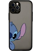 Resim casesing Iphone 12 Pro Max Kamera Lens Korumalı Stitch Tasarımlı Montreal Siyah Kılıf 