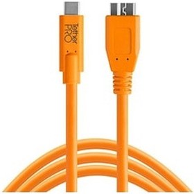 Resim Tether Tools Tetherpro Usb-C To 3.0 Micro-B Cuc3315-Org (340781803) 