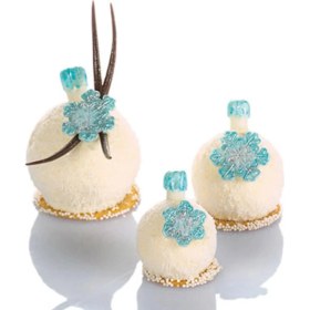 Resim Silikomart Silikon Kalıp Truffles 70 Mont Black Kalıp 