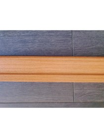 Resim Pasha Dekor 6 cm Freze Ceviz Parke Süpürgelik 