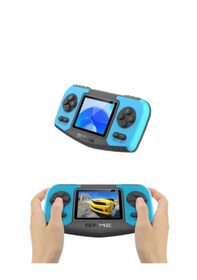 Resim Retro Taşınabilir Mini Oyun Konsolu Lcd Ekran Dahili Klasik Oyunlar Tv Bağlantılı Usb Şarjlı 