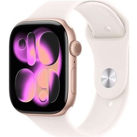 Resim Apple Watch Series 11 MFCG4TU/A 46 MM Akıllı Saat S/M (Apple Türkiye Garantili) 