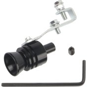Resim Comely Turbo Düdük Egzoz Borusu Otomatik Egzoz Borusu Düdük Sesi Düdük Uk Black_l (Yurt Dışından) 