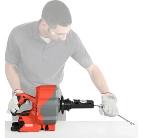 Resim Ridgid Rıdgıd 78068 K-46 Sinksnake Kömürsüz Motor Akülü Kanal Açma Makinesi 