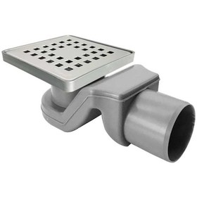 Resim Sukar Twisty Yer Süzgeci Gideri Q32 Kare Desen Yükseklik Ayarlana 