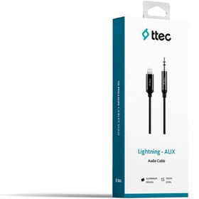 Resim Ttec Aux - Lightning Ses Kablosu 100 cm 2DK42S 