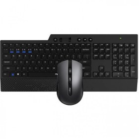 Resim Rapoo 8200T Çok Modlu 2.4 GHz Bluetooth Siyah Klavye ve Mouse Set Rapoo