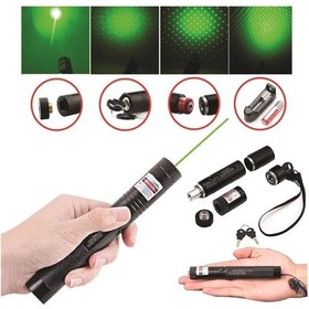 Resim Şarjlı Yeşil Lazer Yakıcı Pointer 15 Km Lazer 1000 Mv 5496 Çok Renkli 