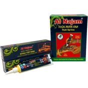 Resim 12'li Siyah Tüp Kına 30G Seti, Geleneksel ve Şık Tasarım 