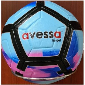 Resim Avessa Ft-200 Target Dikişli Hibrit Futbol Topu No 5 Maç Topu Mavi 