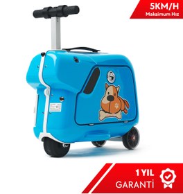 Resim Airwheel SQ3 Çocuklar İçin Elektrikli Binilebilir Scooter Valiz 