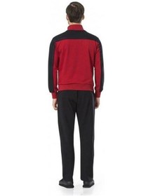 Resim Pierre Cardin 7045 Uzun Kollu Erkek Eşofman Takımı - Bordo - L Bordo 