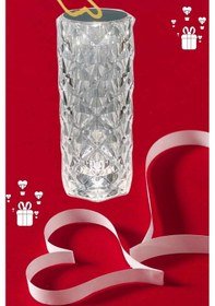 Resim Sevgililer Günü İçin Hediye Kristal Lamba Sevgiliye Hediye Usb Şarjlı Gece Lambası Renkli 