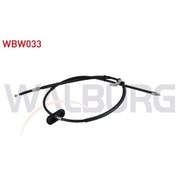 Resim Walburg-wbw033 - El Fren Telı Arka Sag Dısklı Opel Astra J Gtc 