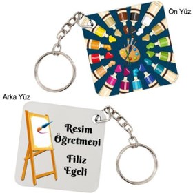 Resim Resim Öğretmenine Öğretmenler Günü Hediyesi Isimli Anahtarlık (387297598) 