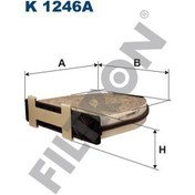 Resim FILTRON K1246A POLEN FİLTRESİ MERCEDES C SERİSİ (W204-S204)-CLS S 
