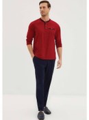 Resim 3'lü Penye Roblu Patlı Pijama Takımı 001 