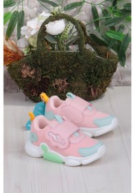 Resim Vicco 346.b24k.335 Gum Pudra Işıklı Kız Çocuk Ayakkabı Pudra 