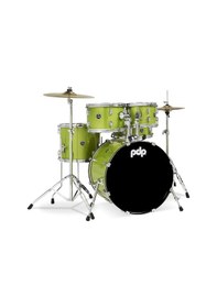 Resim Pdp Drums Centerstage 20 Inch 5-parça Akustik Davul Seti Electric Green 