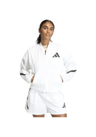Resim Adidas Z.n.e Woven Bom Kadın Beyaz Dik Yaka Ceket Beyaz 