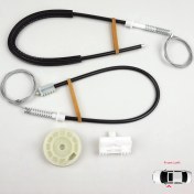 Resim Peugeot 106 MK1 MK2 1A 1C 1S 1991-2005 5-Kapı 9221H1 İçin Ön Sol Kapı Cam Kriko Tamir Seti 