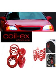 Resim Honda Civic 1996-1997-1998 H.b Sedan Coil-ex 4.5cm Spor Helezon Yay 
