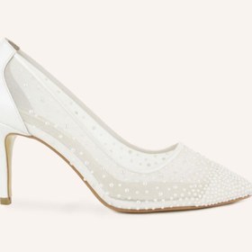 Resim Marcatelli Cinderella Mini Incili Gelin Ayakkabısı 