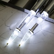 Resim 1pc LED Aydınlatmalı Elmas Uçlu Kalem Aracı, Akrilik, Haç Dikiş Uyumlu, DIY Suni Elmas Boyama Aksesuarı, Nakış Sanatkârları için Kalem 