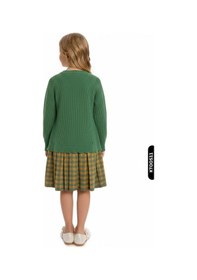 Resim Xo Kids Kız Çocuk Elbise 3-12 Yaş 4056 mint 